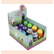 Easter Wind-Up Bouncing Egg, assorted